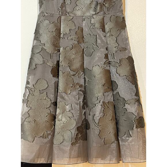 Elie Tahari Cocoa Jessy Sleeveless Fit & Flare Dress Size 2 - Picture 2 of 11